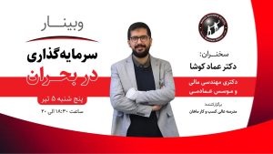 وبینار سرمایه گذاری در بحران