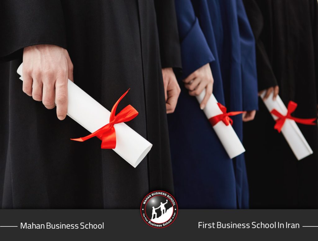 گواهینامه MBA معتبر از مدرسه کسب‌وکار ماهان