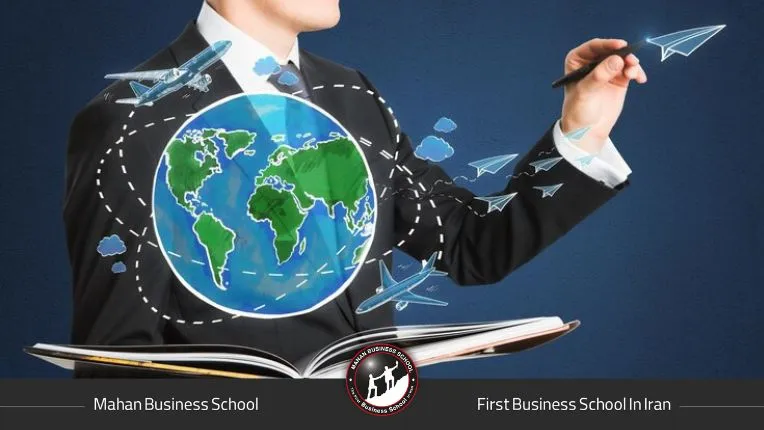 تیم دانشجویی در پروژه تجاری جهانی در دوره MBA