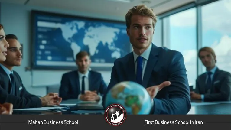 کلاس درس با ترکیب نظریه و عمل در گرایش تجارت بین‌الملل