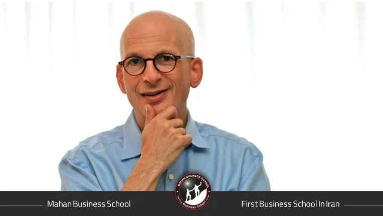 ست گادین، نویسنده و استراتژیست بازاریابی مدرن؛ مروج بازاریابی مبتنی بر اعتماد و تمایز.