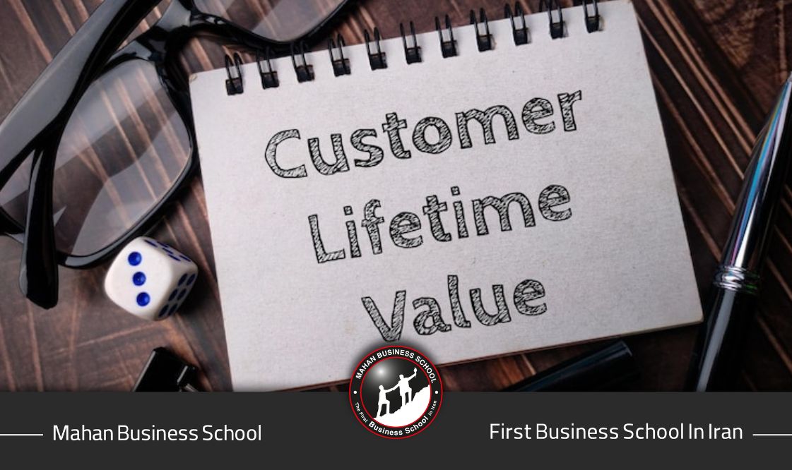 شاخص نموداری که مفهوم CLV را نشان میدهد